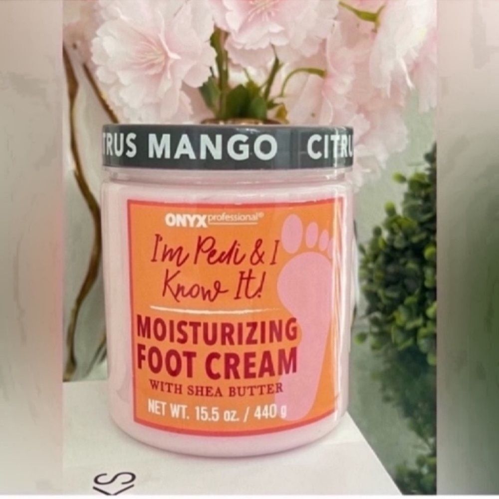 New Moisturizing foot cream